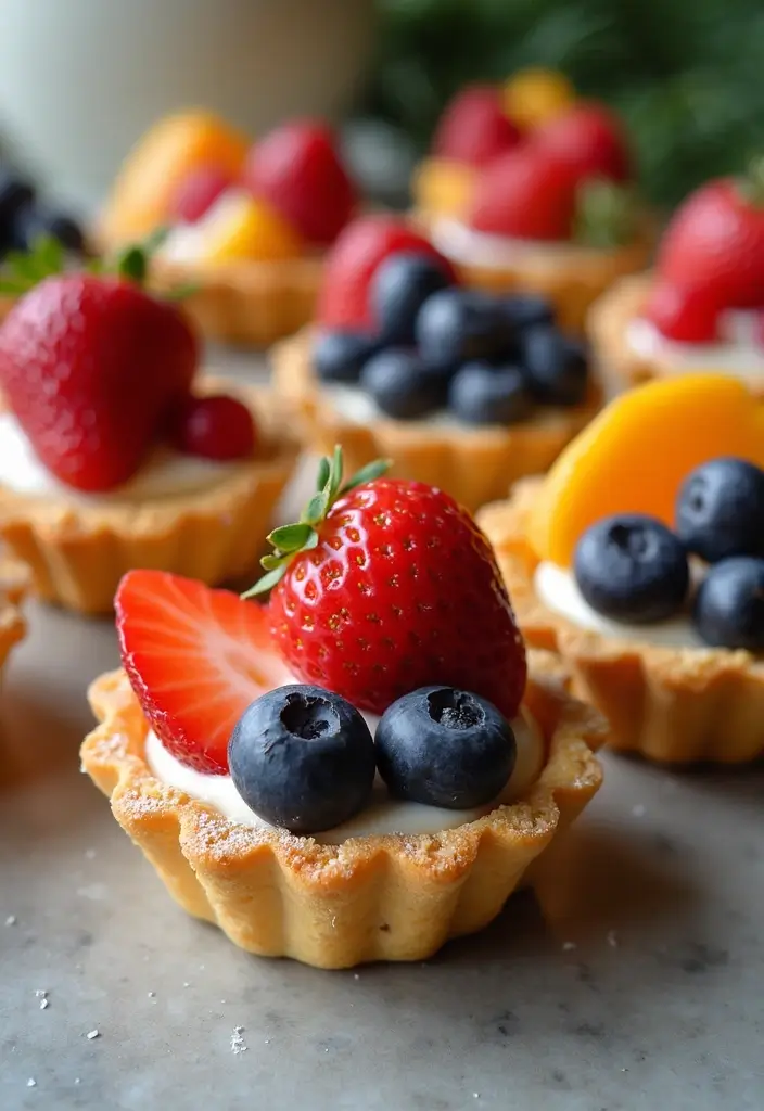 25 Gluten-Free Recipes for Festivals and Gatherings - 25. Mini Fruit Tarts