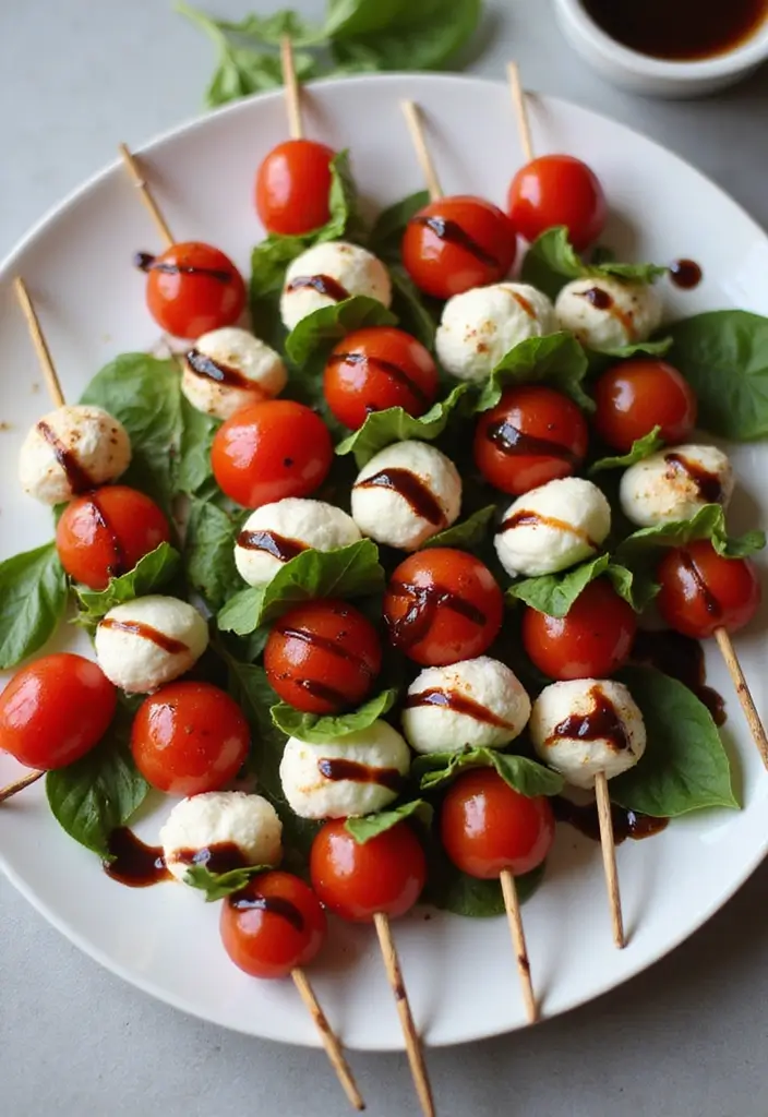 25 Gluten-Free Recipes for Festivals and Gatherings - 6. Caprese Skewers