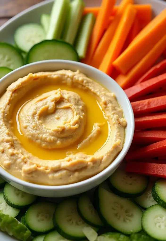 25 Gluten-Free Recipes for Kids That Are Actually Fun - 10. Hummus and Veggie Dippers