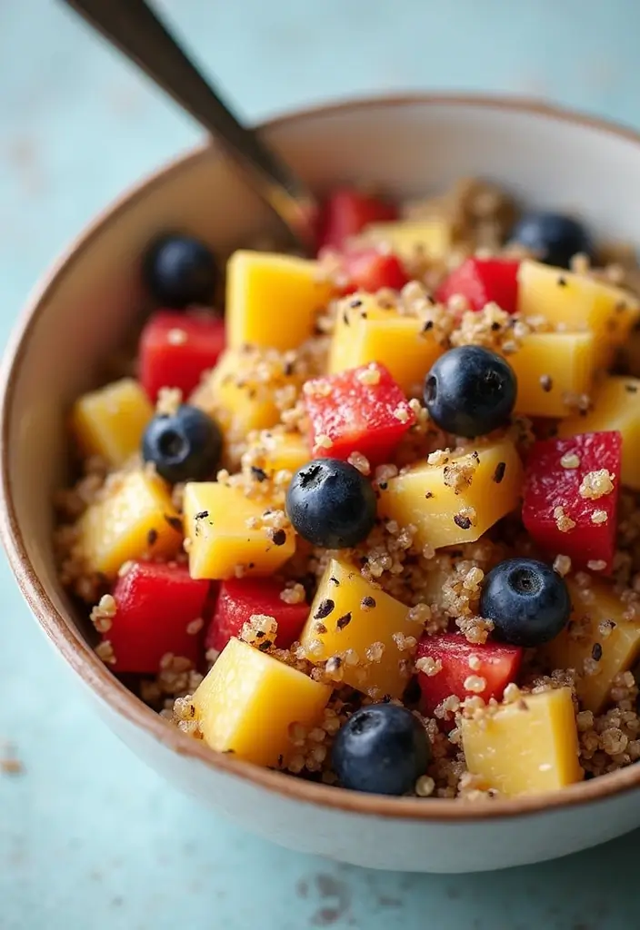 25 Gluten-Free Recipes for Kids That Are Actually Fun - 13. Quinoa Fruit Salad
