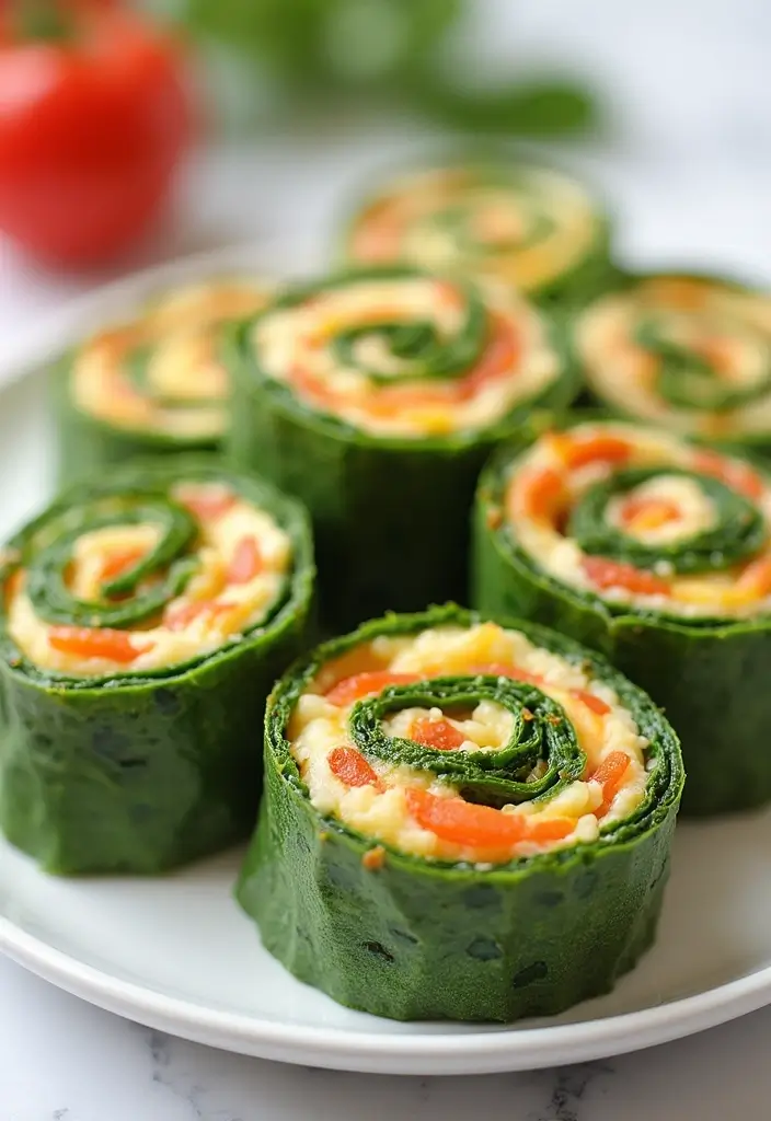 25 Gluten-Free Recipes for Kids That Are Actually Fun - 14. Spinach and Cheese Roll-Ups