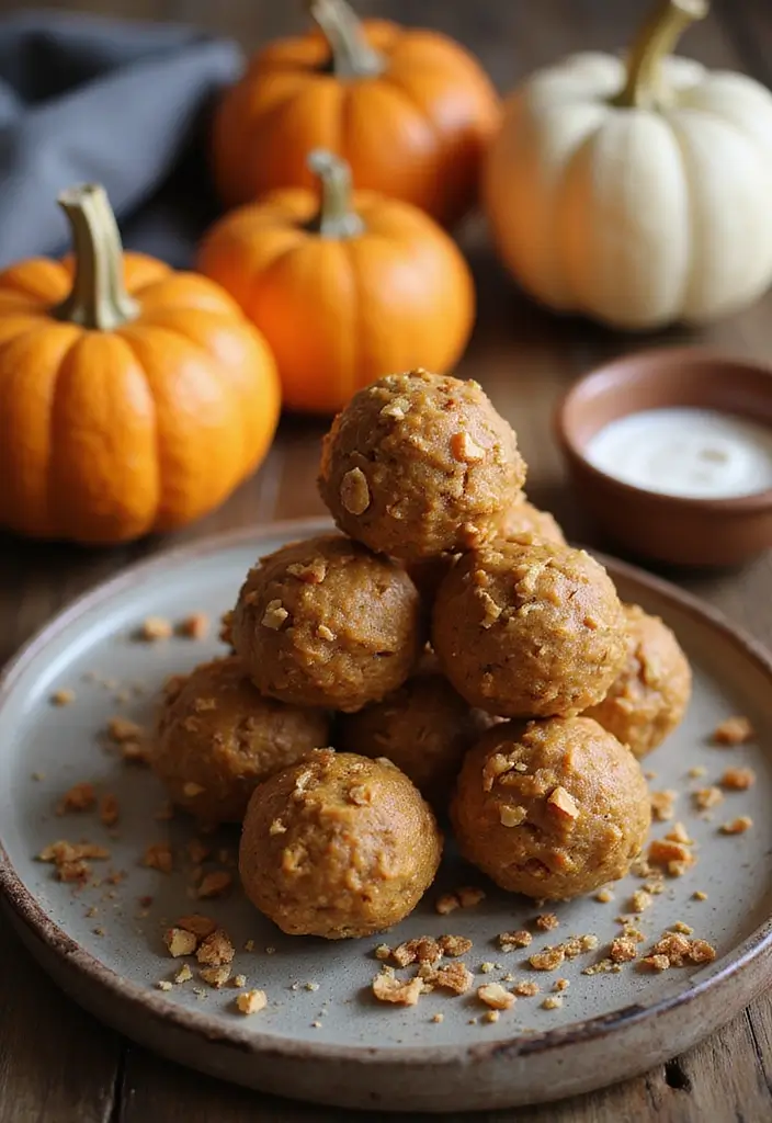 25 Gluten-Free Recipes for Kids That Are Actually Fun - 16. Pumpkin Energy Balls