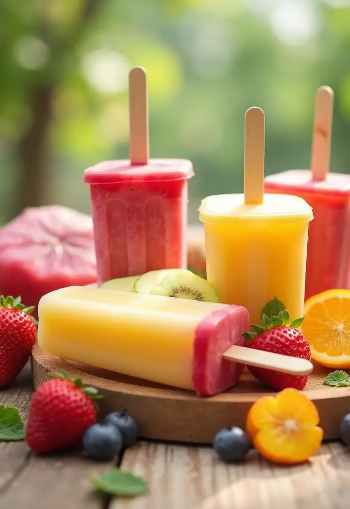 25 Gluten-Free Recipes for Kids That Are Actually Fun - 19. Fruit and Yogurt Popsicles