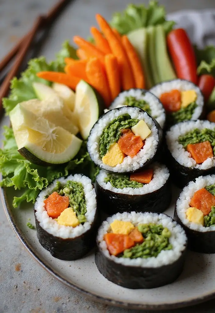 25 Gluten-Free Recipes for Kids That Are Actually Fun - 24. Veggie Sushi Rolls