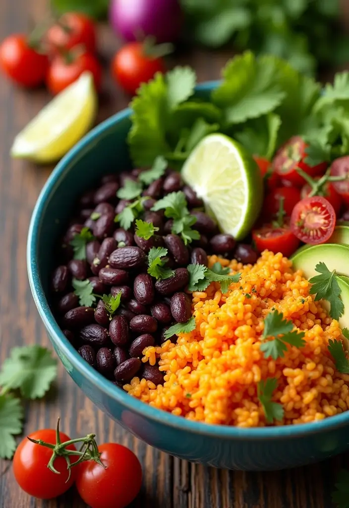 25 Gluten-Free Recipes with Rice You’ll Want Daily - 3. Mexican Black Bean and Rice Bowl