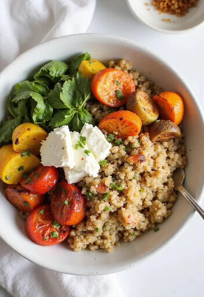 25 Gluten-Free Recipes with Rice You’ll Want Daily - 5. Mediterranean Quinoa and Rice Bowl