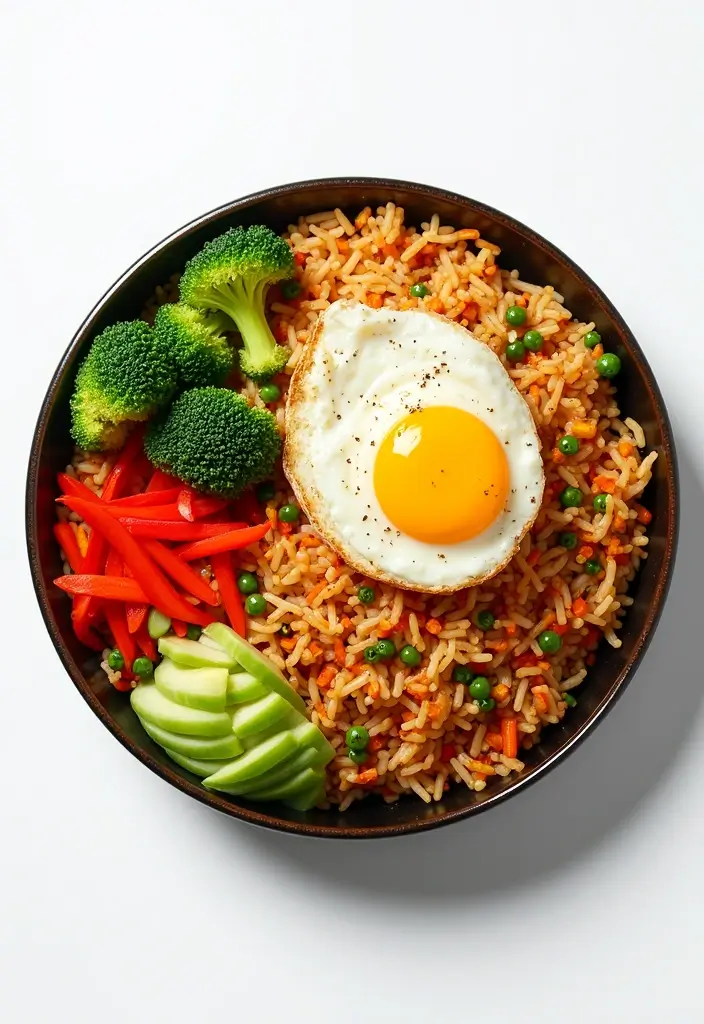 25 Gluten-Free Recipes with Rice You’ll Want Daily - 8. Vegetable Fried Rice Bowl