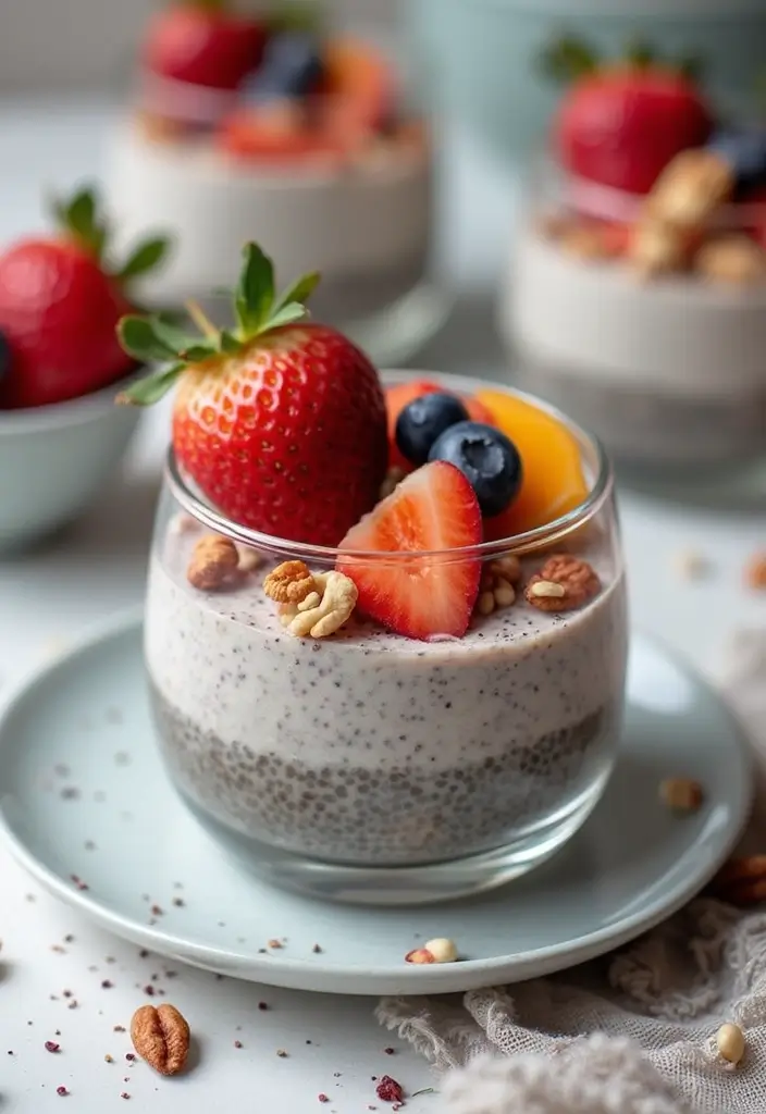 25 Gluten-Free Street Food Recipes to Try at Home - 20. Chia Pudding Cups