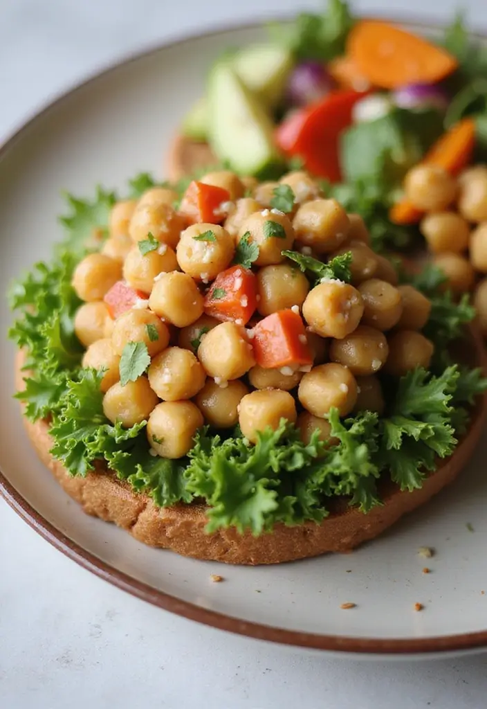 25 Gluten-Free Street Food Recipes to Try at Home - 5. Chickpea Salad Sandwiches