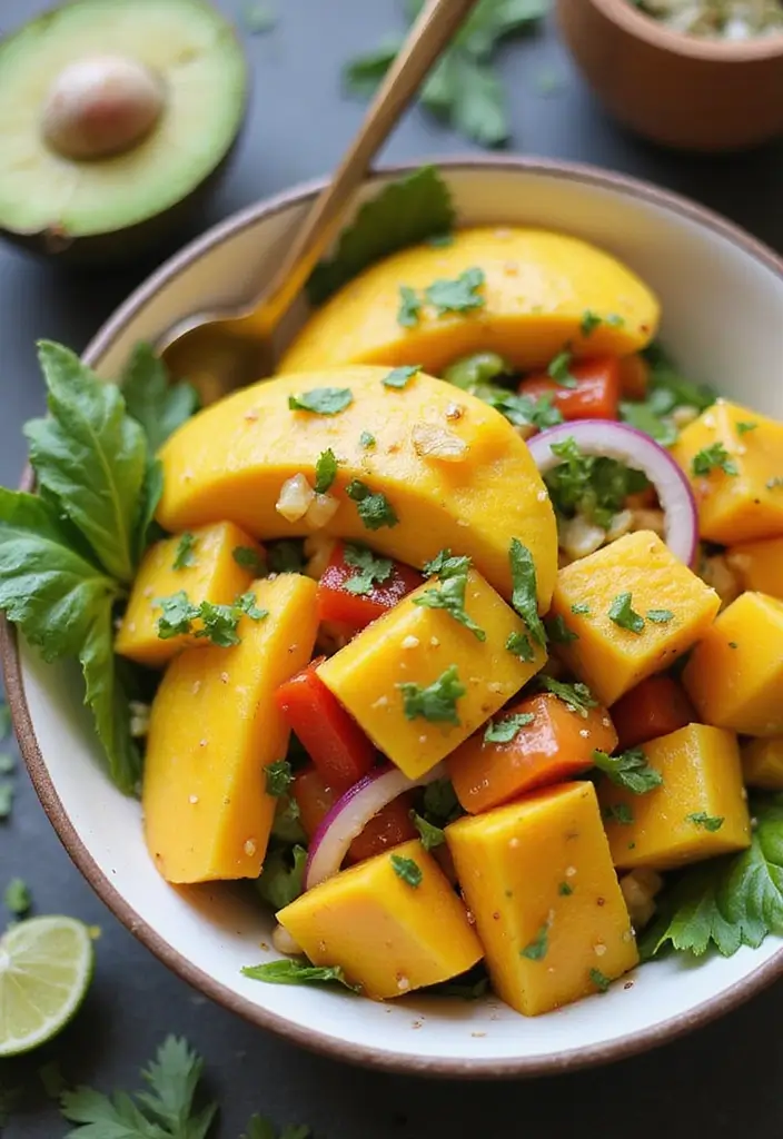 25 Gluten-Free Street Food Recipes to Try at Home - 6. Thai Mango Salad
