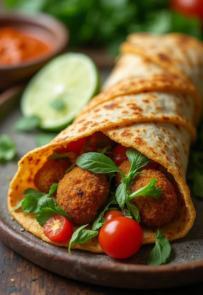 25 Gluten-Free Street Food Recipes to Try at Home - 8. Falafel Wraps