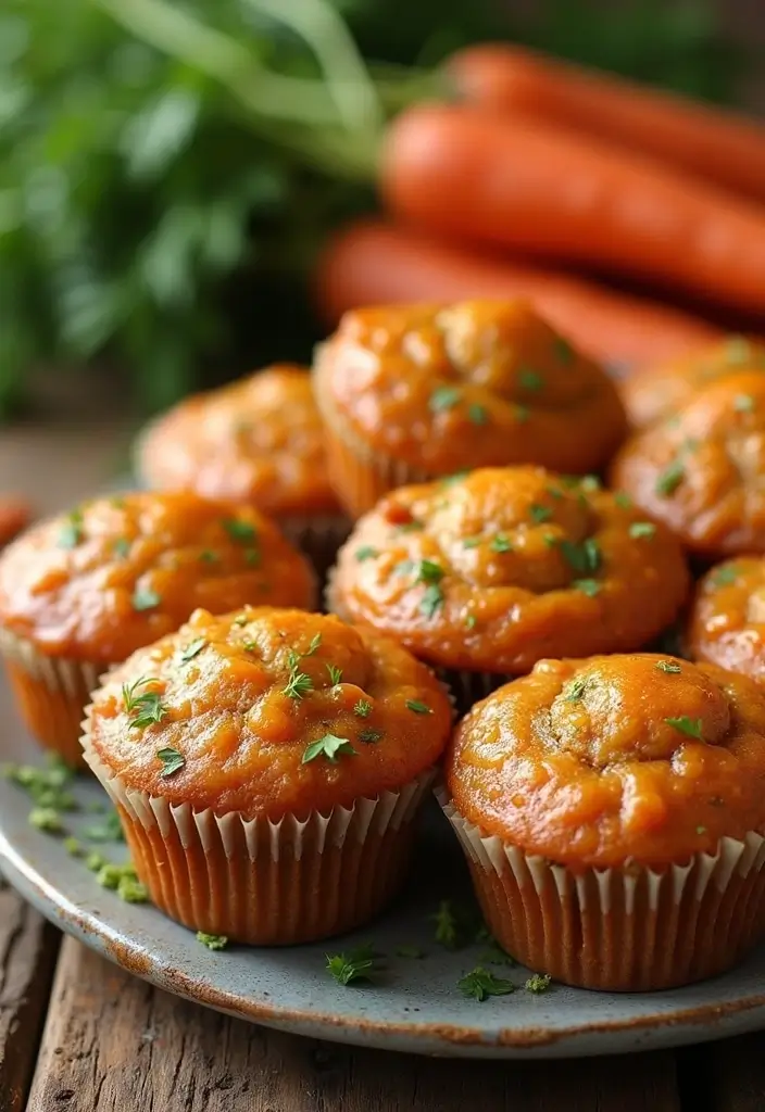 25 Gluten-Free Treats Kids Will Love - 15. Glazed Carrot Muffins