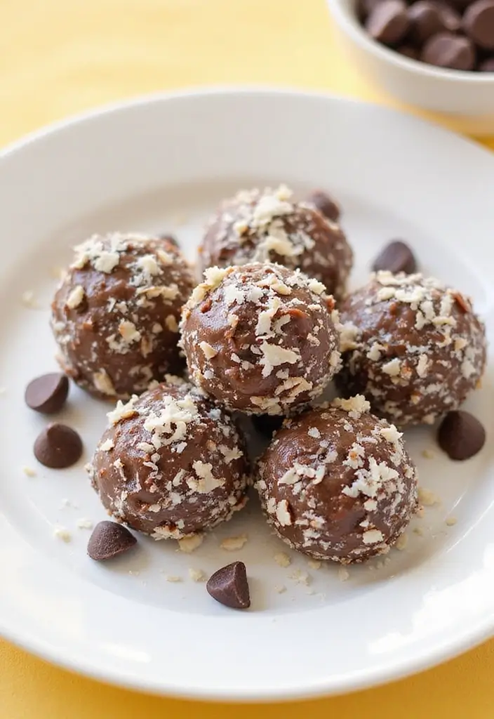 25 Gluten-Free Treats Kids Will Love - 18. Almond Joy Energy Bites