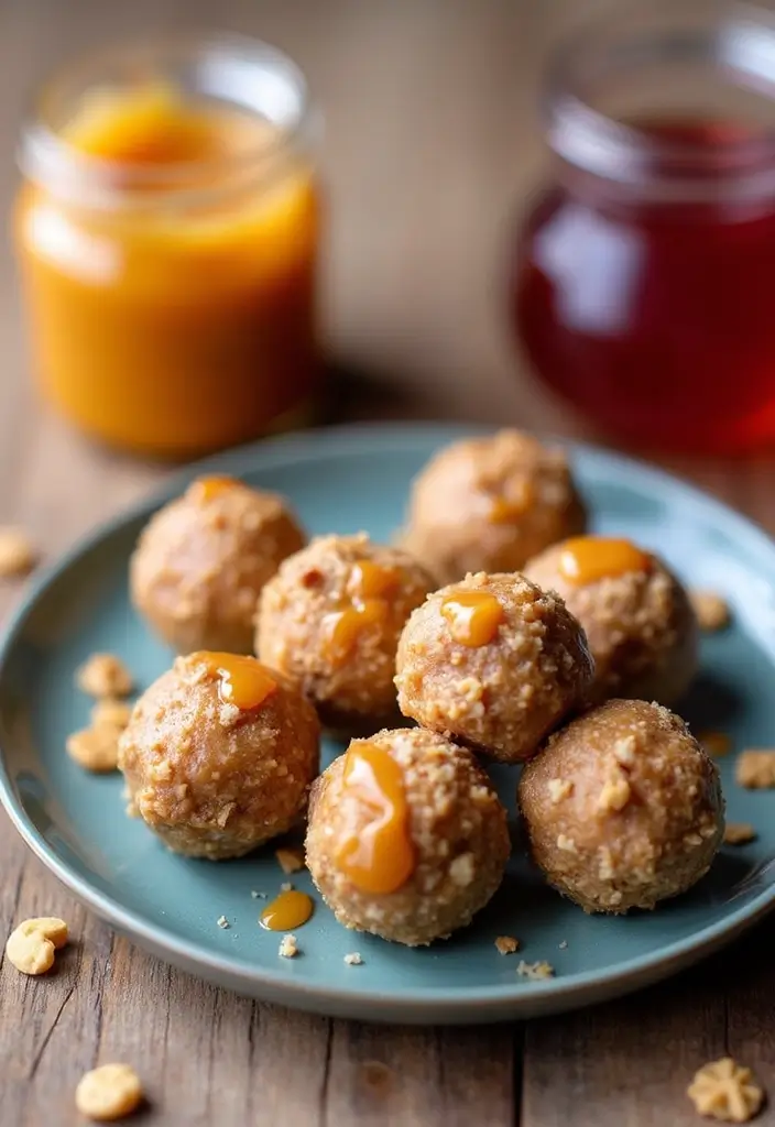 25 Gluten-Free Treats Kids Will Love - 6. Peanut Butter and Jelly Energy Bites