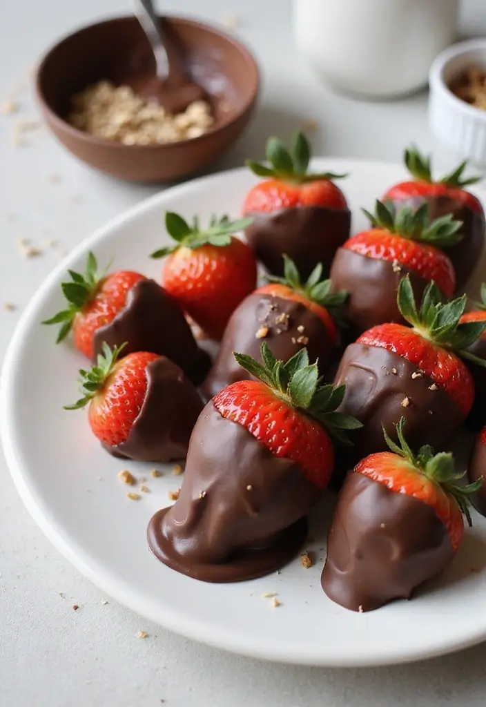25 Gluten-Free Treats Kids Will Love - 8. Chocolate-Dipped Fruit