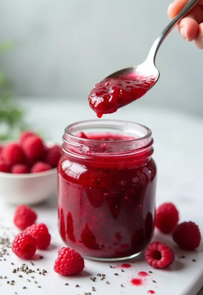 25 Gluten-Free and Sugar-Free Treats - 12. Raspberry Chia Jam