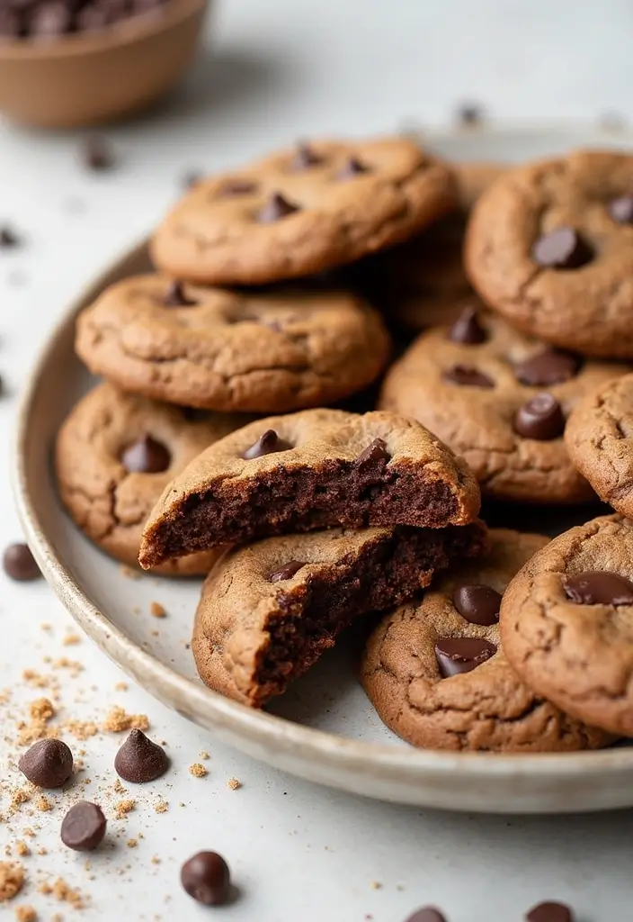 25 Gluten-Free and Sugar-Free Treats - 16. Vegan Chocolate Chip Cookies
