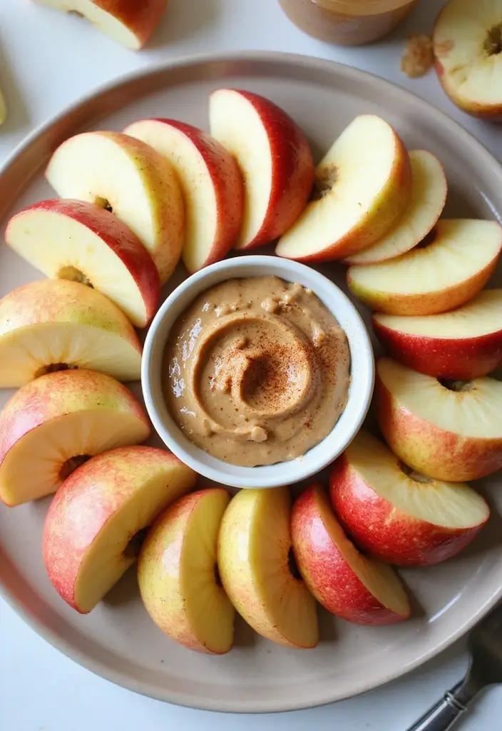 25 Gluten-Free and Sugar-Free Treats - 20. Nut Butter Dip with Apple Slices