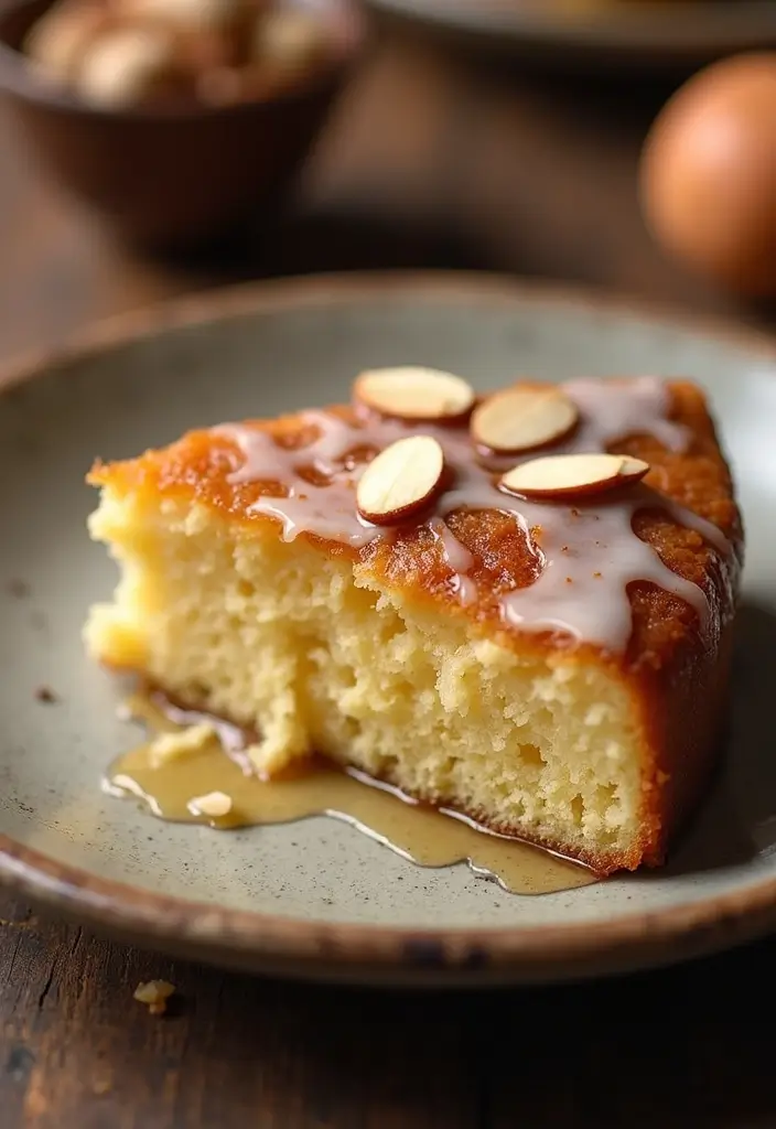25 Gluten-Free and Sugar-Free Treats - 22. Honey Almond Flour Cake