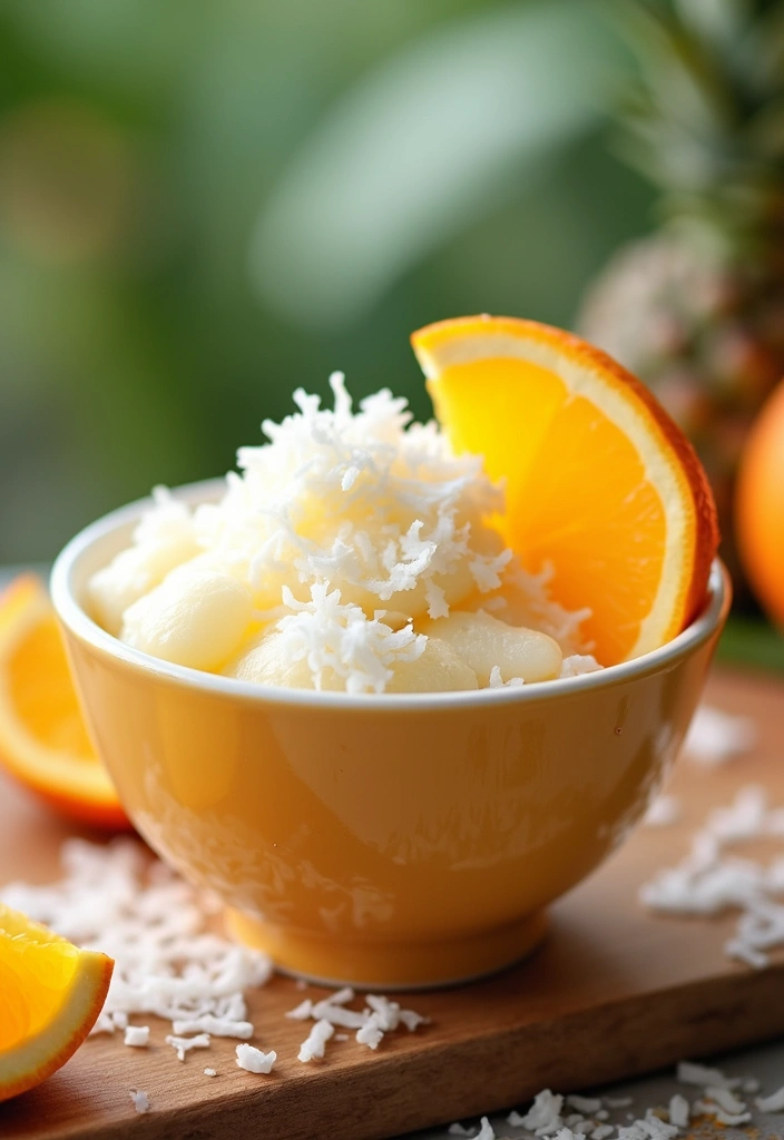 25 Gluten-Free and Sugar-Free Treats - 23. Orange Coconut Delight