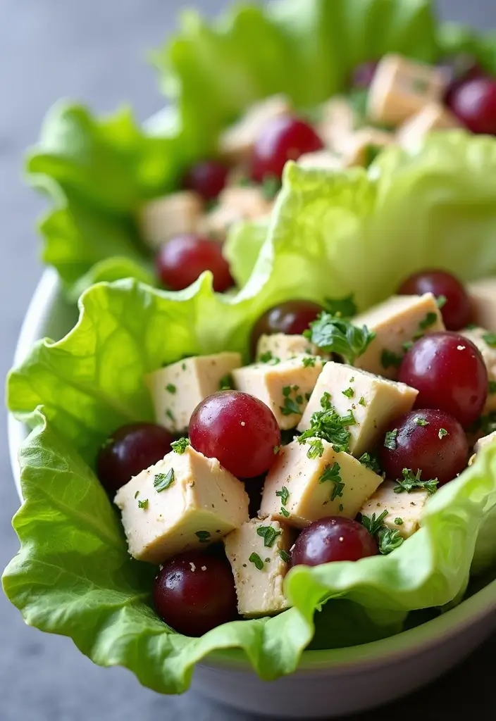 25 Heart-Healthy Gluten-Free Dinners for Busy Families - 12. Greek Yogurt Chicken Salad