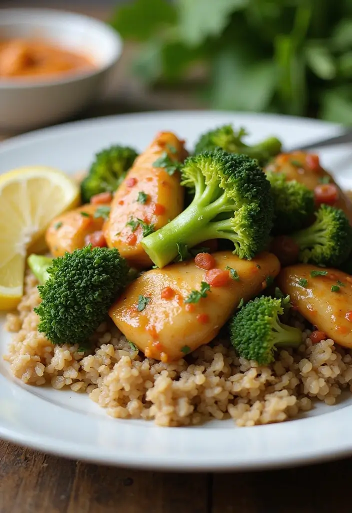 25 Heart-Healthy Gluten-Free Dinners for Busy Families - 19. Asian Lemon Chicken and Broccoli