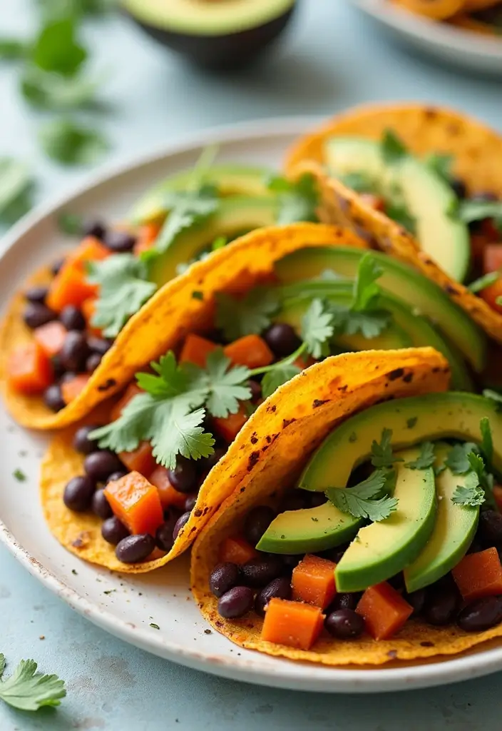 25 Heart-Healthy Gluten-Free Dinners for Busy Families - 4. Sweet Potato & Black Bean Tacos