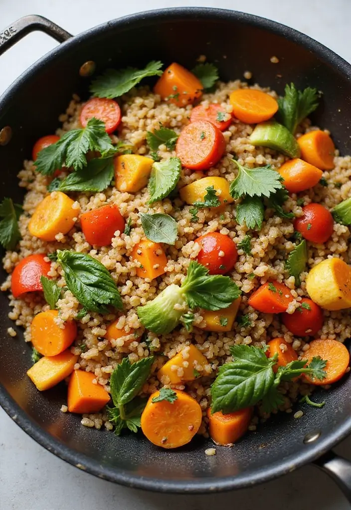 25 Heart-Healthy Gluten-Free Dinners for Busy Families - 8. Vegetable Stir-Fry with Brown Rice