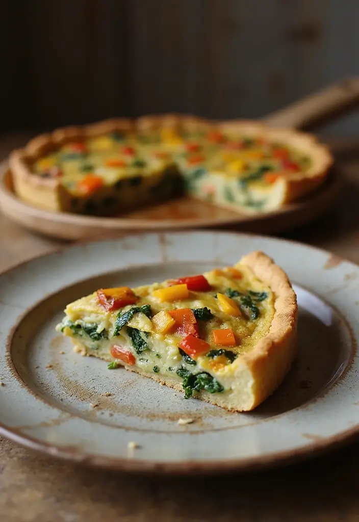25 High-Fiber Gluten-Free Dishes for Gut Health - 22. Veggie-Packed Frittata