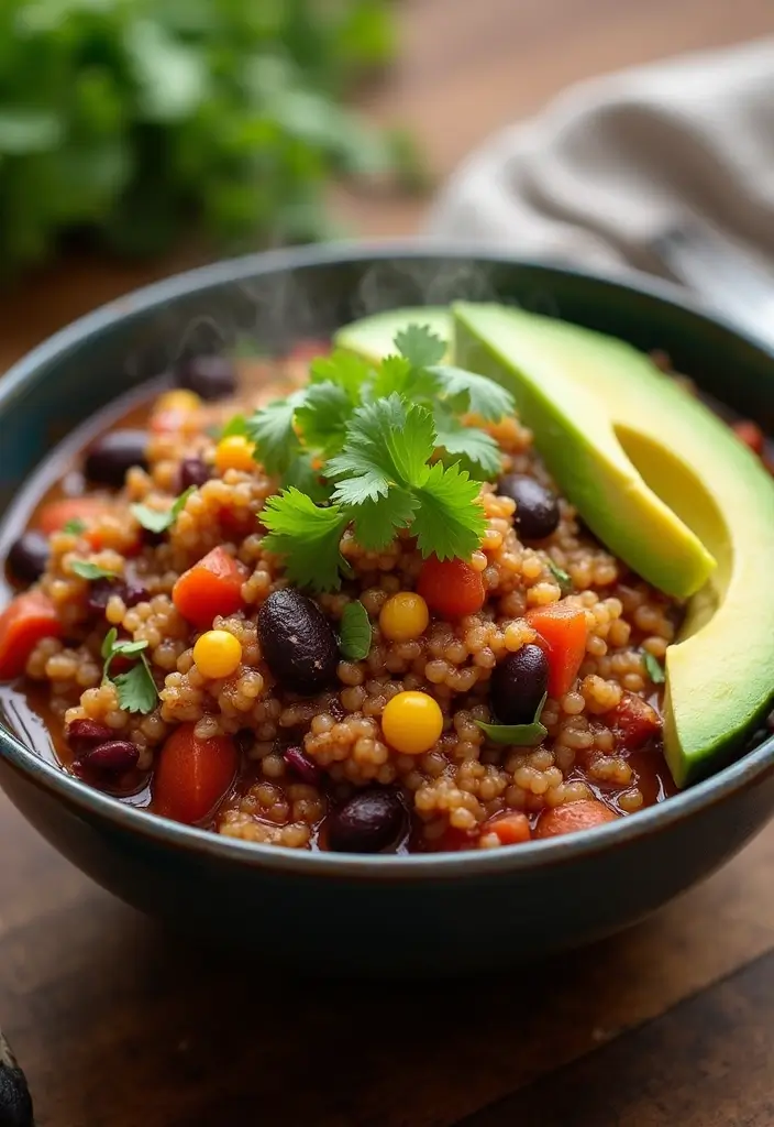 25 One-Pot Gluten-Free Dishes That Save Time - 1. Quinoa and Black Bean Chili