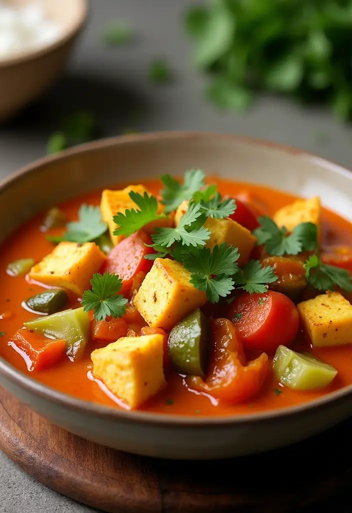 25 One-Pot Gluten-Free Dishes That Save Time - 10. Spicy Coconut Curry with Tofu