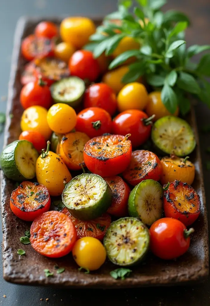 25 One-Pot Gluten-Free Dishes That Save Time - 17. Garlic Herb Roasted Vegetables
