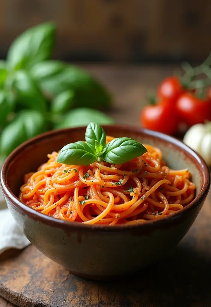 25 One-Pot Gluten-Free Dishes That Save Time - 18. One-Pot Tomato Basil Pasta