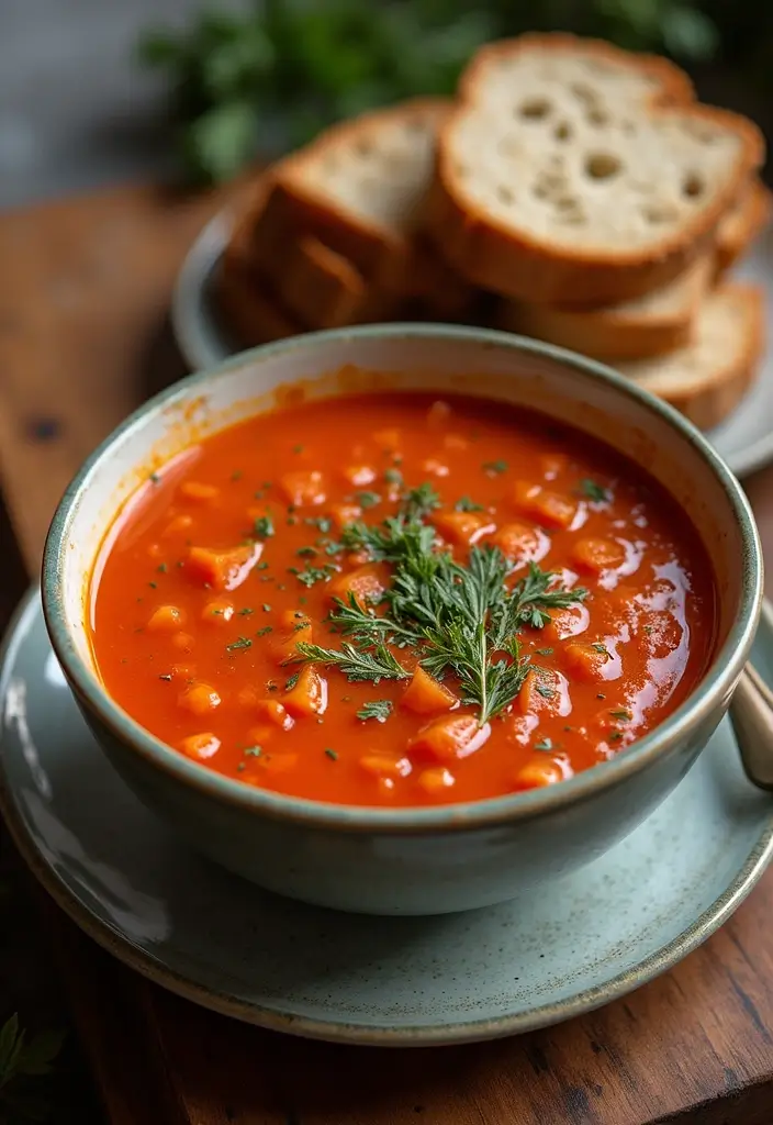 25 One-Pot Gluten-Free Dishes That Save Time - 19. Chunky Tomato Soup