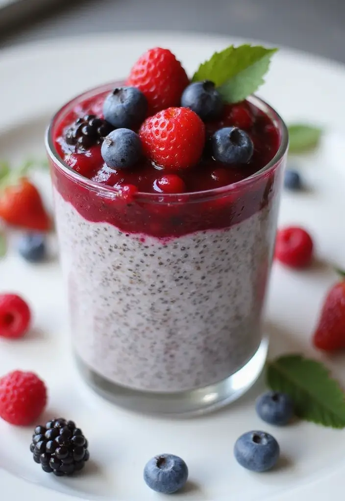 25 One-Pot Gluten-Free Dishes That Save Time - 25. Berry Chia Seed Pudding