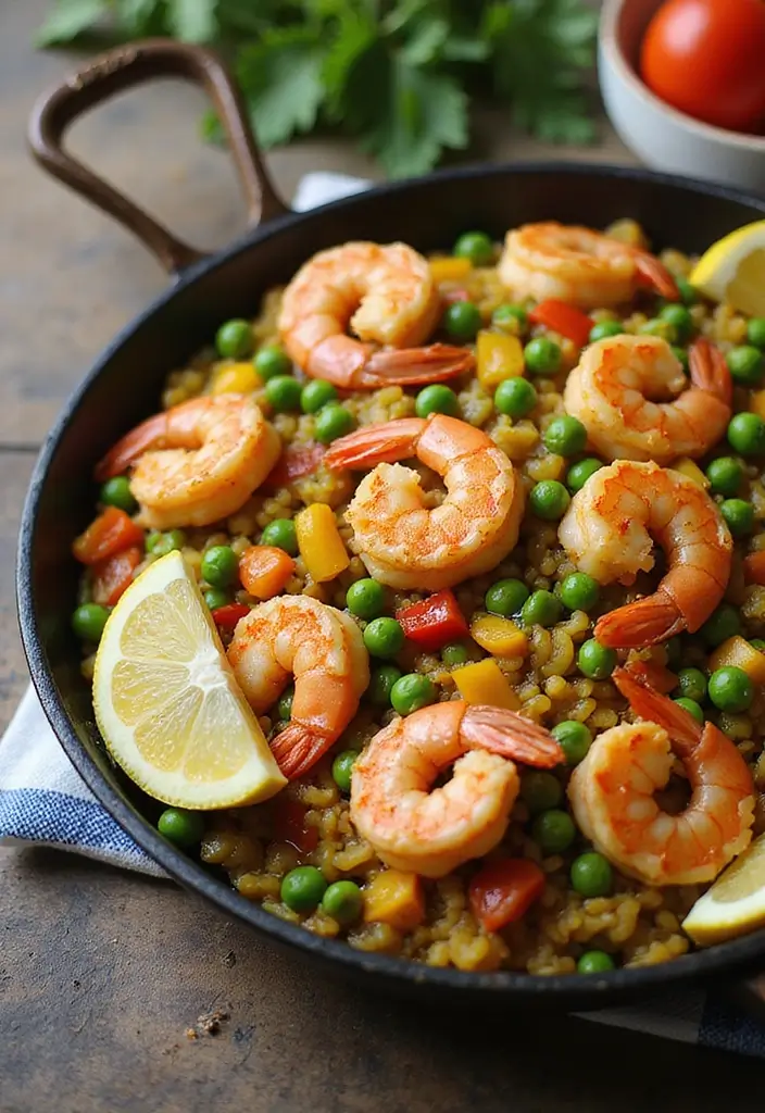 25 One-Pot Gluten-Free Dishes That Save Time - 5. 15-Minute Shrimp Paella