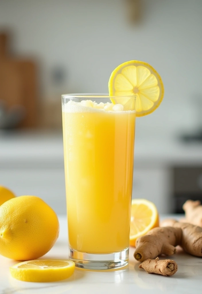 25 Simple Gluten-Free Breakfasts to Start Strong - 16. Lemon Ginger Smoothie