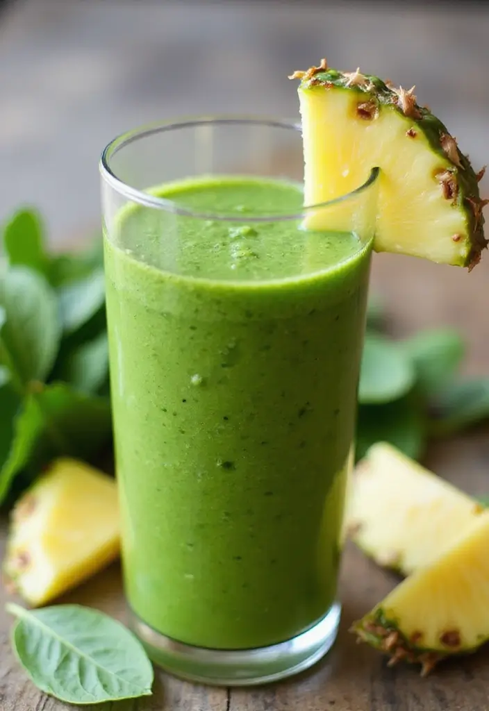 25 Simple Gluten-Free Breakfasts to Start Strong - 2. Tropical Green Smoothie