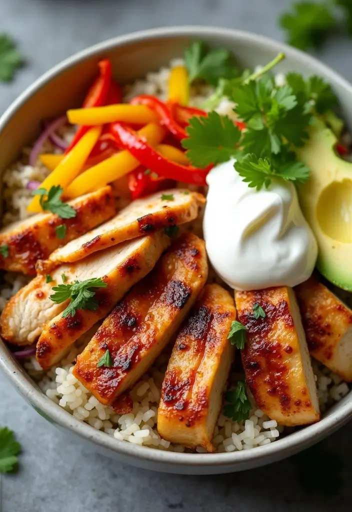 26 Easy Gluten-Free Weeknight Dinner Recipes - 10. Chicken Fajita Bowls