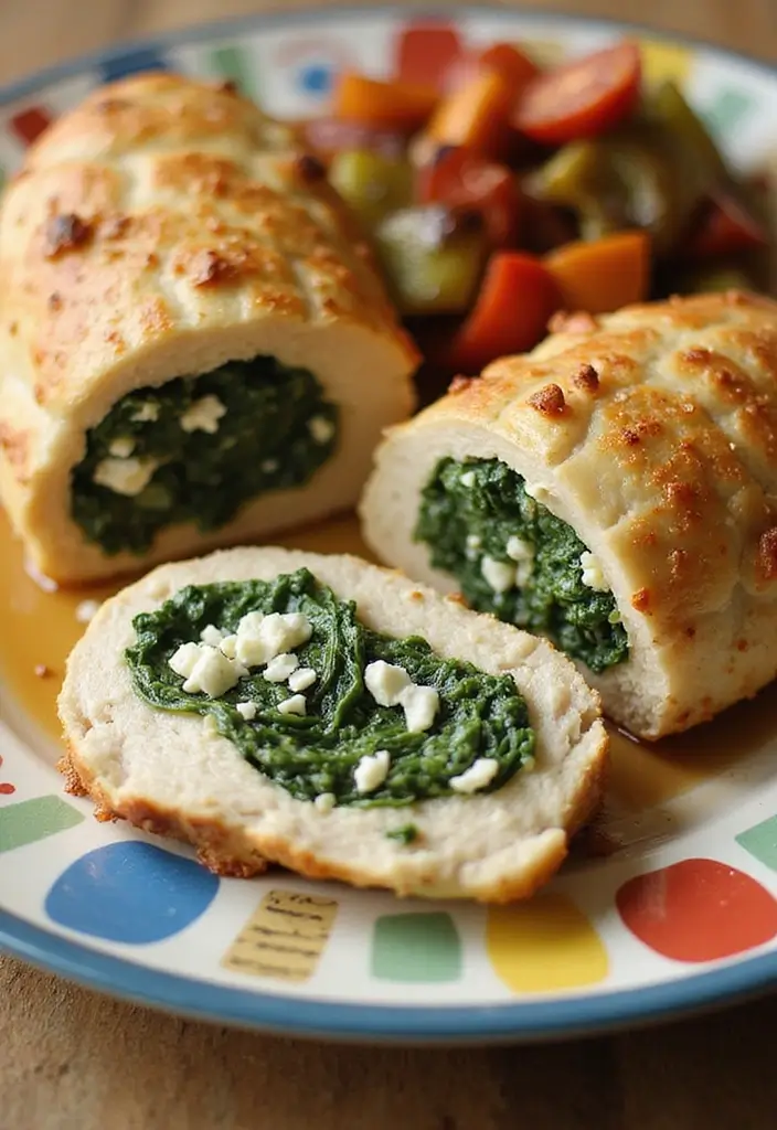 26 Easy Gluten-Free Weeknight Dinner Recipes - 12. Spinach and Feta Stuffed Chicken