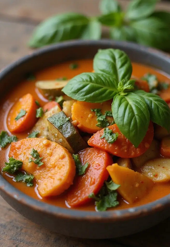 26 Easy Gluten-Free Weeknight Dinner Recipes - 21. Thai Red Curry with Vegetables