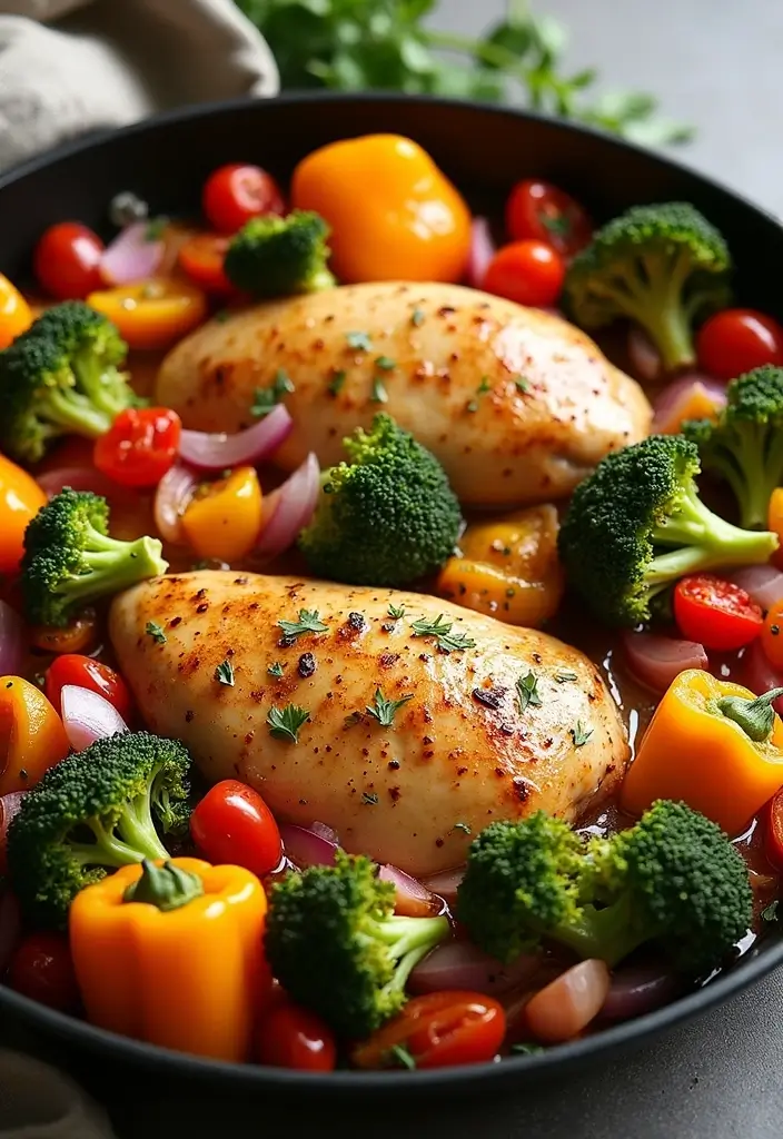 26 Easy Gluten-Free Weeknight Dinner Recipes - 3. One-Pan Chicken and Veggies