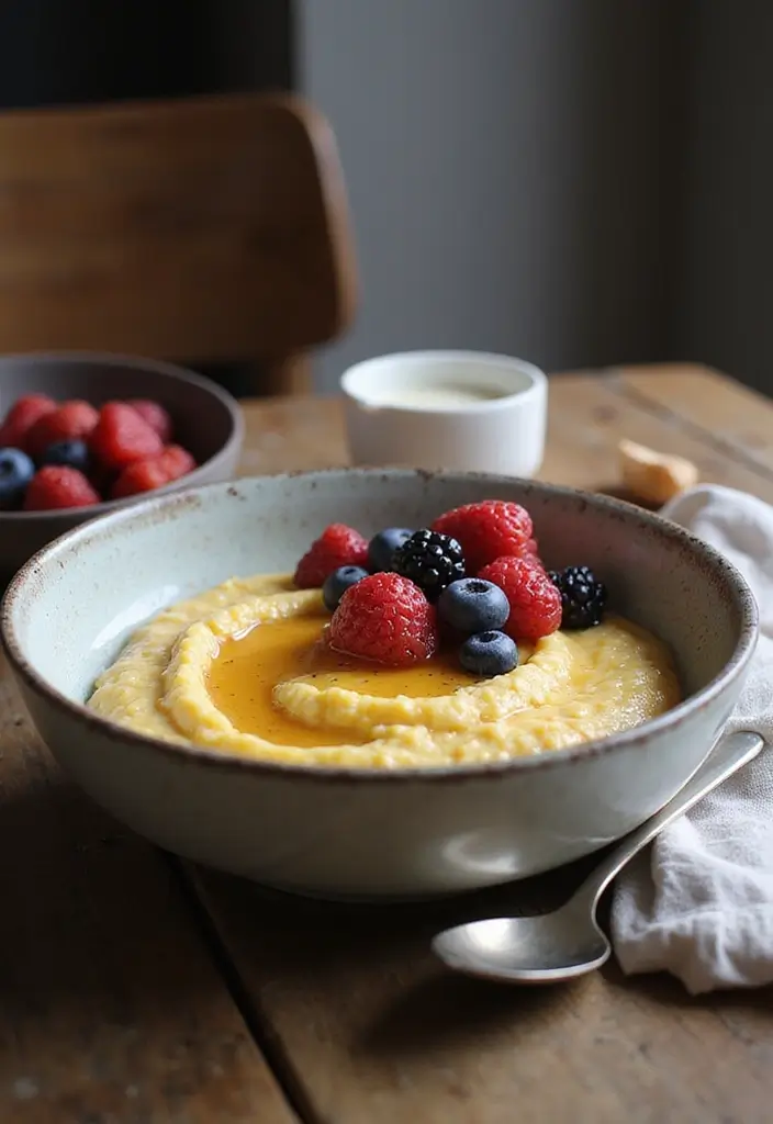 26 Gluten-Free Breakfasts for Family Sundays - 11. Cornmeal Porridge