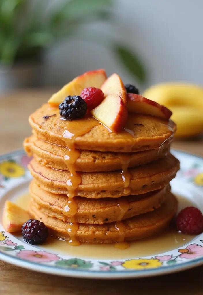 26 Gluten-Free Breakfasts for Family Sundays - 12. Sweet Potato Pancakes