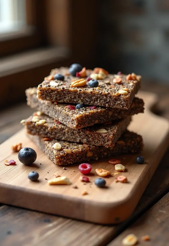 26 Gluten-Free Breakfasts for Family Sundays - 23. Chia Seed Energy Bars