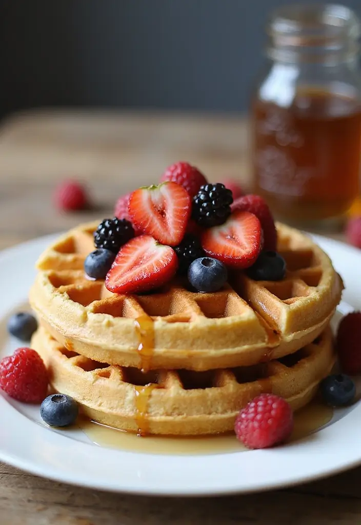 26 Gluten-Free Breakfasts for Family Sundays - 8. Almond Flour Waffles