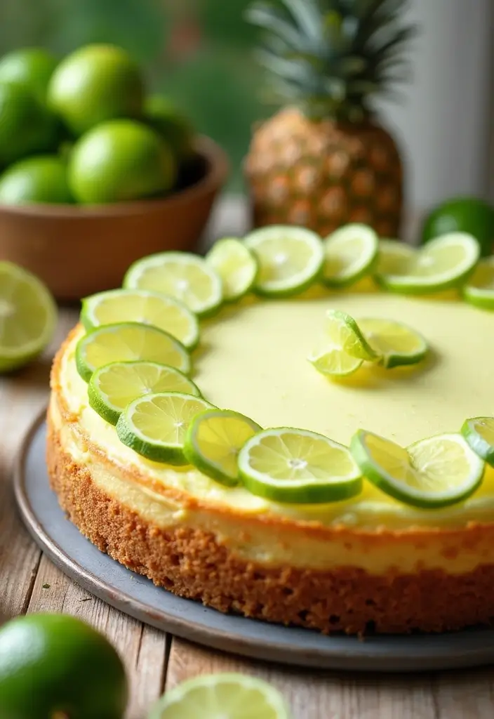 26 Gluten-Free Cheesecake Recipes to Impress - 18. Key Lime Gluten-Free Cheesecake