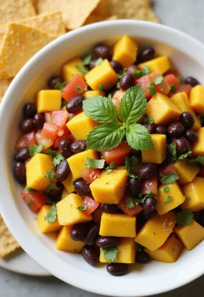 26 Gluten-Free Clean Eating Recipes - 18. Mango Black Bean Salsa