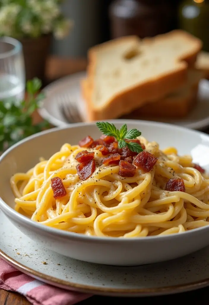 26 Gluten-Free Comfort Foods for Cozy Family Nights - 10. Gluten-Free Fettuccine Carbonara