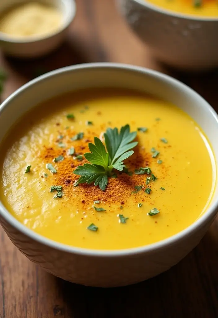 26 Gluten-Free Detox Soups for Cleansing - 11. Curried Cauliflower Soup